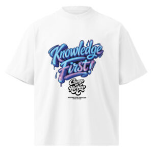 Camp of Hip-Hop Oversized High-Neck T-Shirt (Unisex)